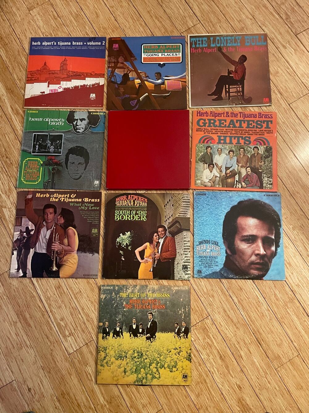 Herb Alpert LP Lot vintage vinyl records albums latin jazz